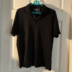 Charles Tyrwhitt: Smart Jersey Polo - Black size Large